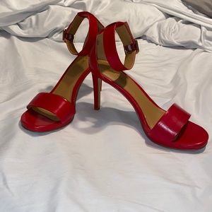 Nine West red heels